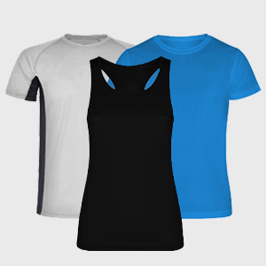Catálogo completo de camisetas deportivas