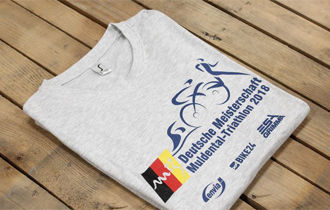 Camisetas impresas a 4 tintas