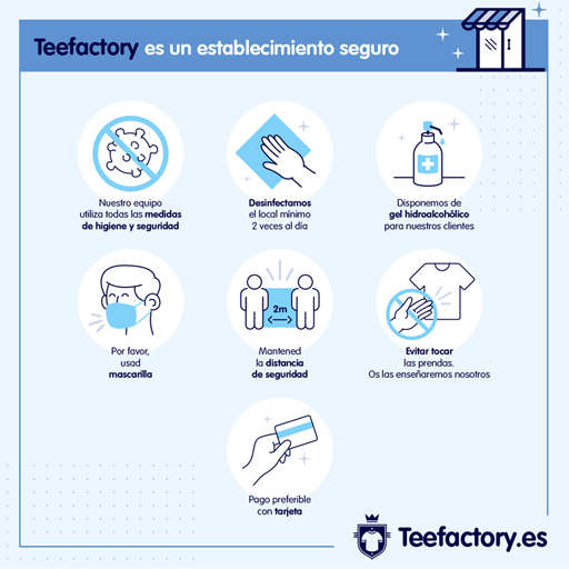 Teefactory medidas seguridad Teefactory medidas seguridad